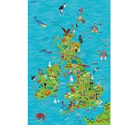 Children's Wall Map of the United Kingdom and Ireland
