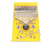 Children’s Wooden Kalimba by Marmelada Music - Professional Tuned Kalimba Thumb Piano, Portable 17 Keys, Finger Piano for Kids and Adults Thumb Drum, Perfect Instrument for Young Musicians