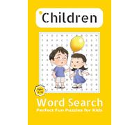 Children’s Word Search Puzzle Book: Fun & Easy Brain Games for Kids Ages 6-10 | Educational Activity Gift for Boys & Girls