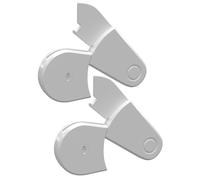 Children Safety Locks 2pcs White ABS Cabinet Lock for Home | Self-adhesive Fit, Dishwasher Use, Helps Stop Opening, 2pcs Set