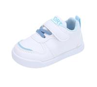 Children Safety Trainers Unisex Cap Toe Leather School Shoes Boys Girls Waterproof Comfy Casual Sneakers Summer Autumn Anti-Slip Walking Shoe Footwear