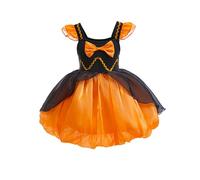 Children Scary Long Sleeve Party Fancy Dress up Girls Halloween Costumes Costume with Boolded Headband Kids Zombie Nurse Colorful Rainbow Witch Cosplay 7-14 Y