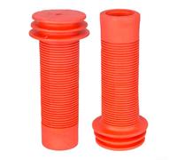 Children Scooter Handlebar Grips, 115x22.2mm Silic, Anti Slip Textured Design, Soft Comfort Hold, Easy Install Tool, Kids Riding Outdoor(Red)