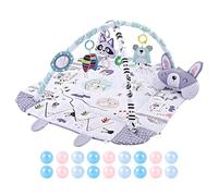 Children Sensory Mat - Detachable-Toy Gym Rug, Machine-Washable Play Area | Interactive Activity Pad Motor-Skill Development with Visual Auditory Learning Features, Tactile Multi-Sense Floor for