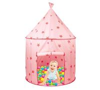 Children Sensory Tent, Calming Play Space, Star Pattern Fun Of Playing With 25 Balls Rich Colors For Indoor Use Kids Sleep Zone Nook Accessory Relaxation Niche Shield Emotional Wellness Comfort Base