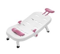 Children Shampoo Recliner, Adjustable and Foldable Shampoo Chair for Kids with Retractable Headrest, 360° Bendable Design, 90 Kg Weight Capacity (#1)