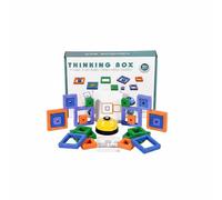 Children Shape Blocks Pattern Cards Stacking Tasks Matching Challenges For Fast Reaction And Observation suitable for family classroom play
