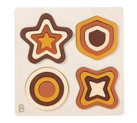 ＡＷＨＡＯ Children Shape Puzzle Wooden Shape Sorter Matching Board Puzzle Educational Toy Preschool Activity Fine Set Suitable for kindergarten centers playdates, Malard Shape 3D Puzzle B