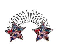 Children Shining Star Hair Combs Broken Hair Artifact Cool Styling Invisible Insert Professional Comb J3h0 Hai Sweet Accessories