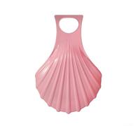 Children Snow Sled Lightweight PE Plastic Board with Handles Non-Slip for Winter Snow Sand Grass Skiing Safe Outdoor Fun Toy Red Blue Green Pink Purple(Pink)