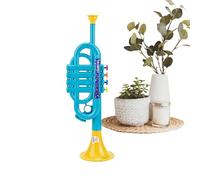 Children Sound Horn - Mini Play Trumpet, Beginner Instrument, Lightweight Portable Music Device | Interactive Learning Musician Skill Builder Accessory For Birthday Holiday Celebrations