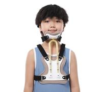 Children Spine Orthosis Neck Brace Collar Head and Neck Chest Orthosis Cervical Thoracic Halo Brace U Lumbar Support, Angle Adjustable Breathable
