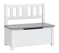 Children Storage Bench MDF Kids Box Chest Bench Toddler Case vidaXL
