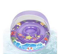 Children Swim Rings - Anti Tip Inflatable Buoyancy Seat with Sun Canopy, Secure Water Support Frame & Balanced Float Stability for Kids Pool Time, Beach Splash Play and Summer Outdoor Water Fun