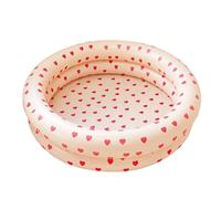 Children Swimming Pool - Cute Round Inflatable Pool, Portable Family Pools | Small Garden Paddling Pools, Pet Bath Tub, Outdoor Folding for Water Play, Home Backyard Relaxation, Travel, Picnic