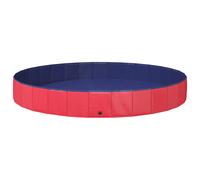vidaXL Foldable Dog Swimming Pool Folding Blue 80 x 80 x 20 cm PVC