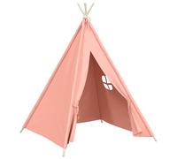Children Teepee Tent with Bag Peach Skin Kid Play House Multi Colours vidaXL