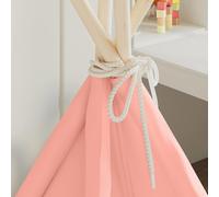 Children Teepee Tent with Bag Peach Skin Kid Play House Multi Colours vidaXL