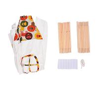 Children Tent Cartoon Animal Pattern with Play Space for Indoor Outdoor Fun | Kids can play read or nap inside this cozy baby play tent featuring a cute cartoon animal design for indoor and outdoor use