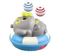 Children Toy with Light - Blowing Ball Electric Sound Toy Light up,Interactive Game, Rotating Frog Elephant for Over 3 Years Old Preschoolers Girls Boys