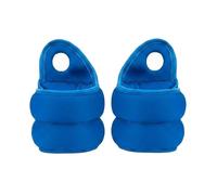 Children Training Sandbag Wrist Weight Cuff Thumb Hole Rubber Padded Hand Weight Exercise Equipment Suitable for Running, color to 2, 2KG Pair 1KG Each, For Users 130-160 Lbs