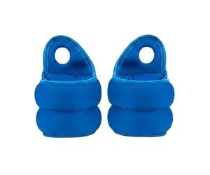 Children Training Sandbag Wrist Weight Cuff Thumb Hole Rubber Padded Hand Weight Exercise Equipment Suitable for Running, color to 2, 2KG Pair 1KG Each, For Users 130-160 Lbs