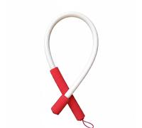 Children Training Swing Practice Aid Flexible Training Bar Portable Warmup Rod for Smooth Motion Body Coordination Balance Suitable for kids beginners, White, size to 4