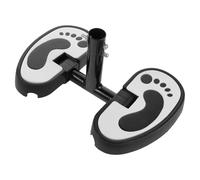 Children Tricycle Replacement Pedal Footrest Plastic 1 Pair White