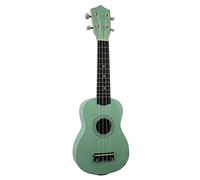 Children Ukulele Exquisite 21" Ukulele Basswood Body Mini Guitrar Ukelele 4 Strings Musical Instrument Colorful Uke For Both Child & Adult (Color : Light Green)