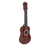 Children Ukulele Toy with Clear Sound Cartoon Pattern, Light wood | Encouraging Creativity and Musical Skill for Preschool Kids Auditory Development with Tuneable Nylon Strings