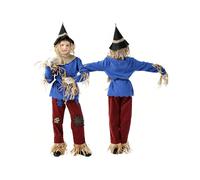 (Children (unisex), S) Halloween costume The Wizard of Oz scarecrow costume role play stage performance costume