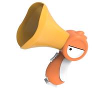 Children Voice Changer Toy Interacitve Cartoon Bird Shape Megaphone Toy For Sports Cheering And Stage Performances Props Prank Voice Changer