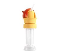 Children Water Bottle Straw Lid, Universal Leakproof Reusable, Spillproof and Leakproof Drinking Bottle Twist Lid, for Home, Travel, Car, Juice, Soda and other Drinks, Protects Mouth of the
