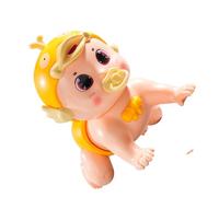 Children Who Crawl Animal Toys, Promote Cognition Electrically Crawling Animal Toys for Outdoor the Home (Rubber Duck Pattern)
