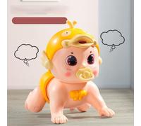 Children Who Drag the Animal Toy, the Control Buttons Soften the Toy of Animals That Are Dragged By the Tracking for the Domestic Game (Rubber Duck Pattern)