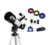 ChildrenAstronomical Telescope Beginners 50-100mm Space Astronomic Refractor Kids Adults MonocularMonoscope Compact ng S