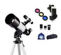 ChildrenAstronomical Telescope Beginners 50-100mm Space Astronomic Refractor Kids Adults MonocularMonoscope Compact ng S