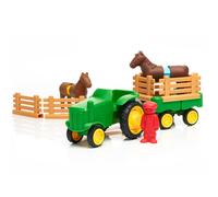 SMARTMAX - My First Tractor Set, Construction Toy, 22 pieces, 1 1/2 - 5 Years