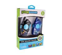 Childrens 2 Way Radio Walkie Talkie 300ft Range, Clear Sound, Easy Press to Talk Indoor Outdoor Adventure Camping Hiking Garden Toys Boys Girls Gift 3+ Years (Black & Blue)