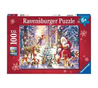 Children'S 2D Jigsaw Puzzle - Santa Claus, 100 Pieces