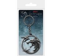 Children's 3d metal key ring Pyramid The Witcher - Swallow And Star Argenté TU