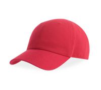 Children's 6-panel baseball cap Atlantis Headwear Fraser Rouge TU
