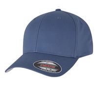 Flexfit 6277-Flexfit Wooly Combed Baseball Cap, China Blue, One Size