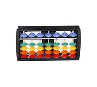 Children's Abacus Rainbow Color 7 Digits 4 Balls Home Study Calculation for Toddlers for Children Beginners for Elementary School Students Home Practice Abacus Useful