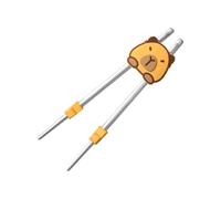 Children's Adult Exercise Sticks - Reusable Chopsticks Easy to Use, Exercise for School or Preschool Meals | Washable Reusable Connector, Capybara Trainer for Beginners