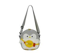 Childrens Animal Designs Crossbody Bag Lightweight Canvas Practical Shoulder Adjustable Length for Women Messengers Toy Gifts