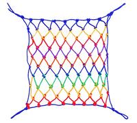 Children's Anti-Fall Safety Net for Balconies and Stairs, 8mm Nylon Rope, 10cm Mesh for Patios and Railings - Multiple