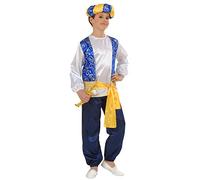 Children's Arab Prince Child 140cm Costume for Alladin Fairytale Fancy Dress