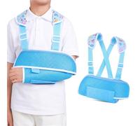 Children's Arm Sling for Shoulder Injury, Kids Forearm Sling for Broken Bone Support, Shoulder Immobiliser for Elbow Fractures, Dislocation & Post-Surgery Care(M)