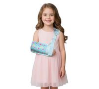 Children's Arm Sling - Support Stabiliser for Wrist/Elbow/Shoulder Injuries, Seamless Fit for Left and Right Hands (LOVE, M)